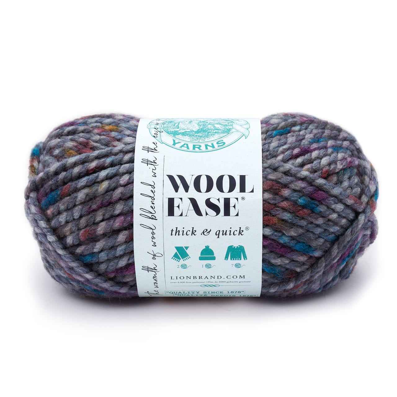 15 Pack: Lion Brand® Wool-Ease® Thick & Quick® Yarn, Solids